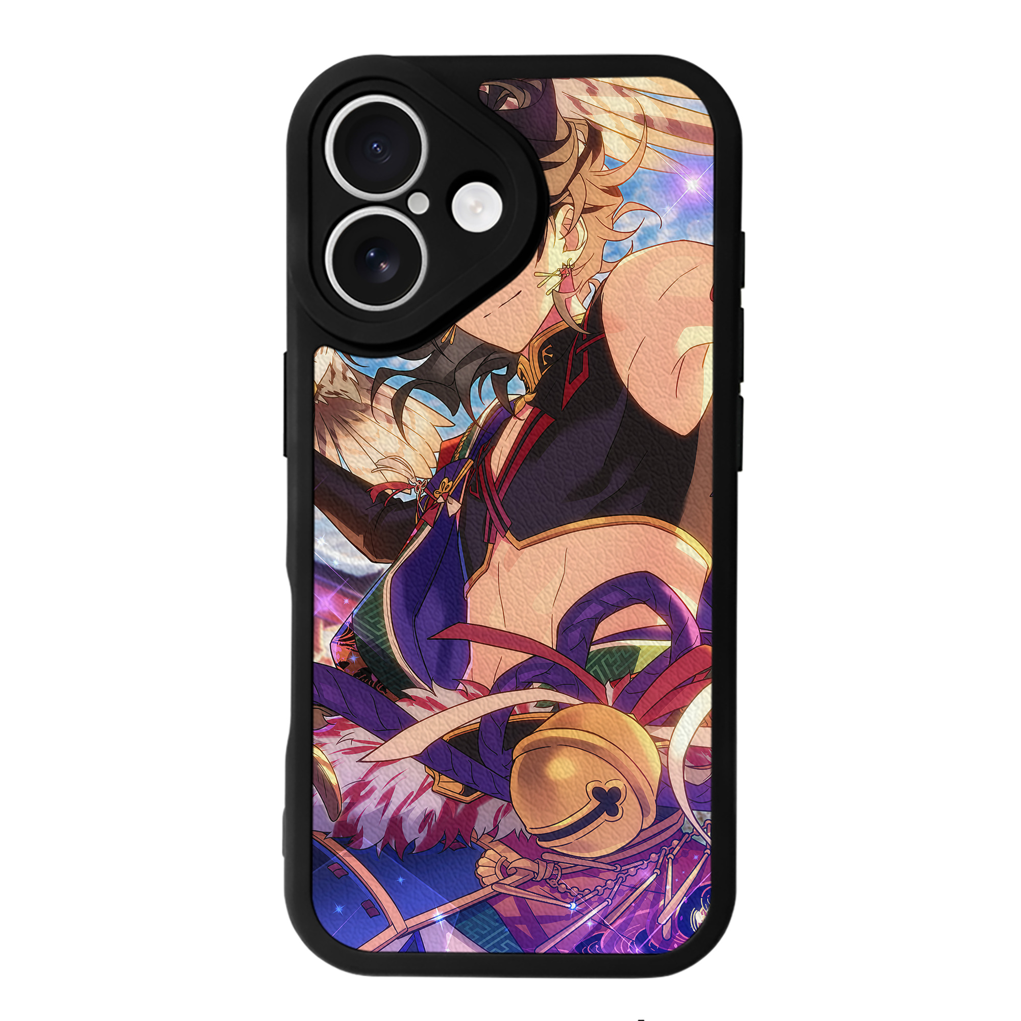 （画像用） あんさんぶるスターズ! Ensemble Stars 【iPhone 16シリーズ対応】シリコンスマホケース（レザー調） 材質：シリコン
